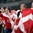 COLOGNE, GERMANY - MAY 14: Denmark fans cheering on their team during preliminary round action against Sweden at the 2017 IIHF Ice Hockey World Championship. (Photo by Andre Ringuette/HHOF-IIHF Images)

